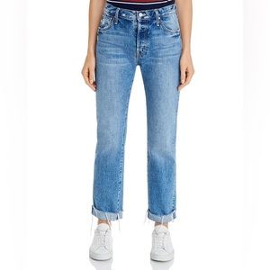 MOTHER, SCRAPPER ANKLE CUFF FRAY, SIZE 26